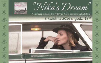 Koncert promujący debiutancki album „Nika’s Dream” w Teatrze Witkacego w Zakopanem